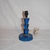 Lampe art dÃ©co bleue